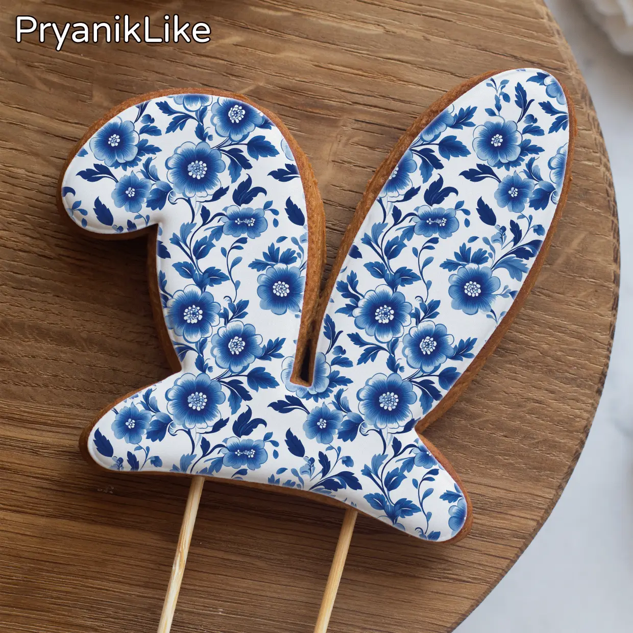 Ушки на пасху (паттерны и гжель)